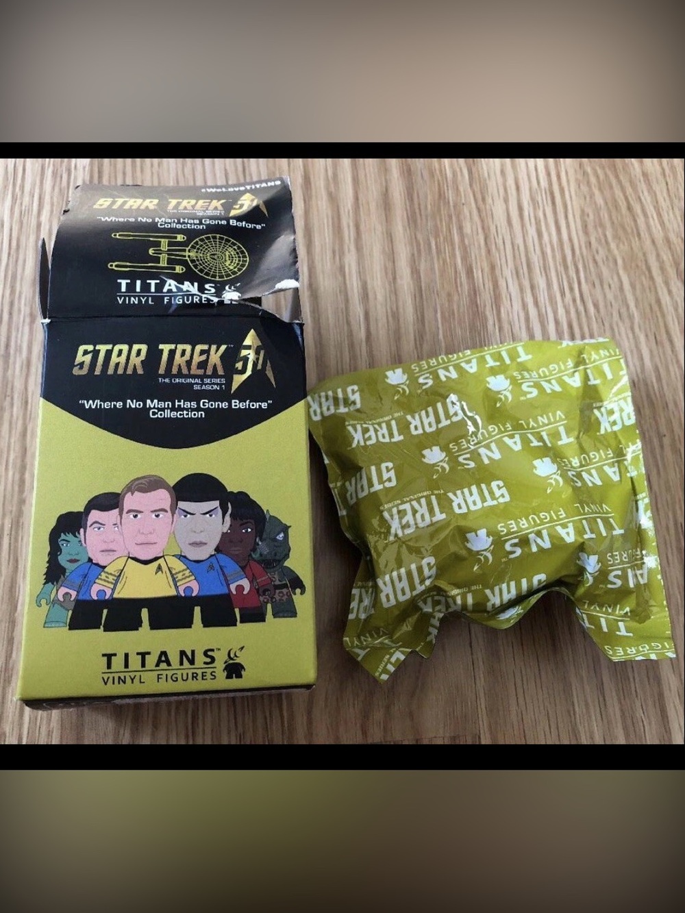 Star Trek Titans Vinyl Figure Sealed mystery Polybag new opened box